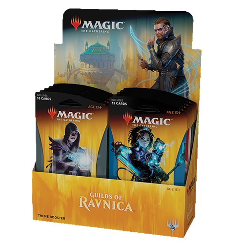 Magic: The Gathering Guilds of Ravinica Theme Booster Display