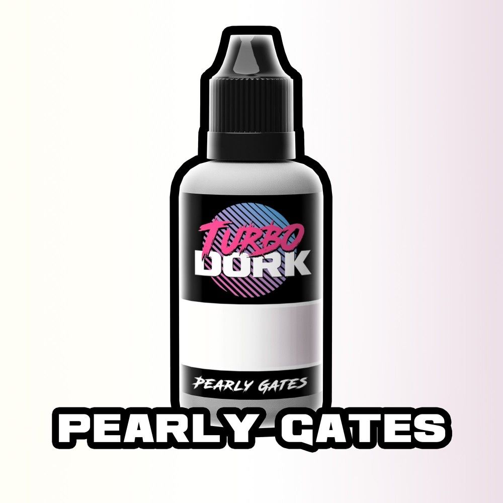 Turbo Dork Pearly Gates Metallic Acrylic Paint 20ml Bottle