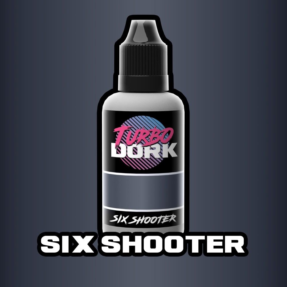 Turbo Dork Six Shooter Metallic Acrylic Paint 20ml Bottle