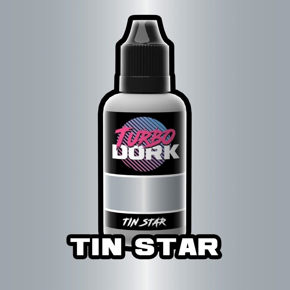 Turbo Dork Tin Star Metallic Acrylic Paint 20ml Bottle