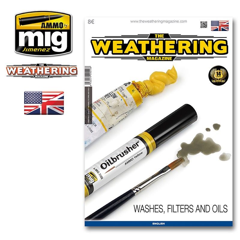 Ammo by MIG The Weathering Magazine #17 - Washes, Filters and Oils