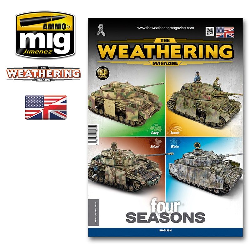Ammo by MIG The Weathering Magazine #28 - Four Seasons