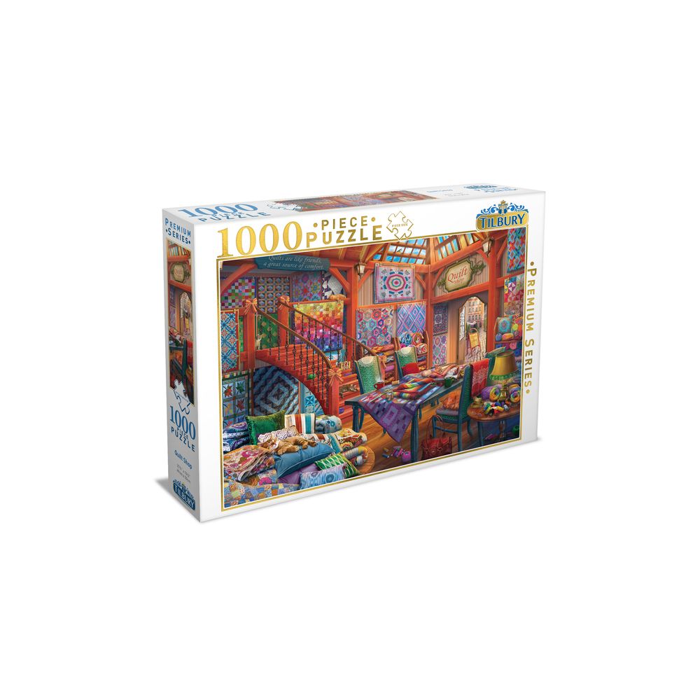 Tilbury Quilt Shop Puzzle 1000pc