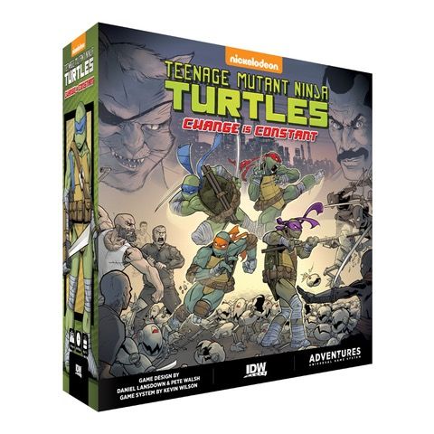 Teenage Mutant Ninja Turtles Adventures Change Is Constant Miniatures Game
