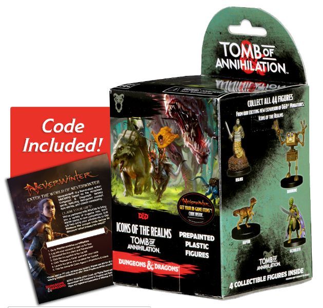 D&D Icons of the Realms Tomb of Annihilation Booster BRICK (SET 7)