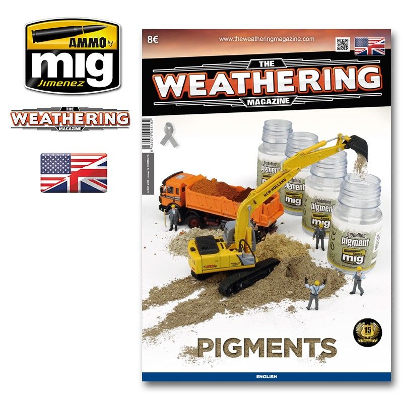 Ammo by MIG The Weathering Magazine #19 - Pigments