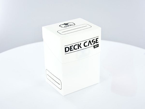 Ultimate Guard Deck Case 80+ Standard Size White Deck Box