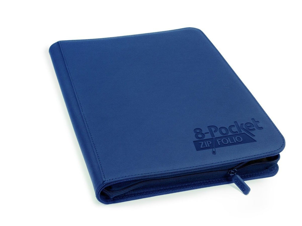 Ultimate Guard 8-Pocket ZipFolio XenoSkin Dark Blue Folder