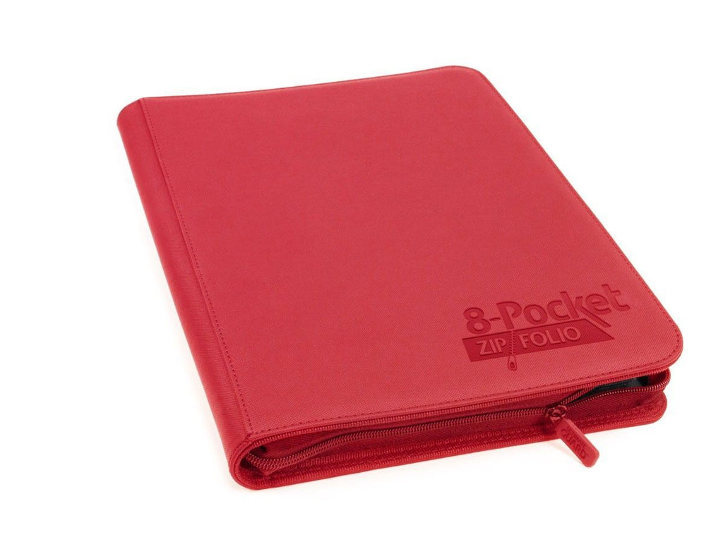 Ultimate Guard 8-Pocket ZipFolio XenoSkin Red Folder