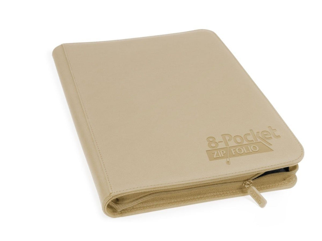 Ultimate Guard 8-Pocket ZipFolio XenoSkin Sand Folder