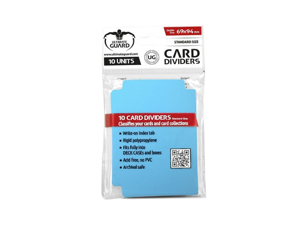 Ultimate Guard Card Dividers Standard Size Light Blue (10)