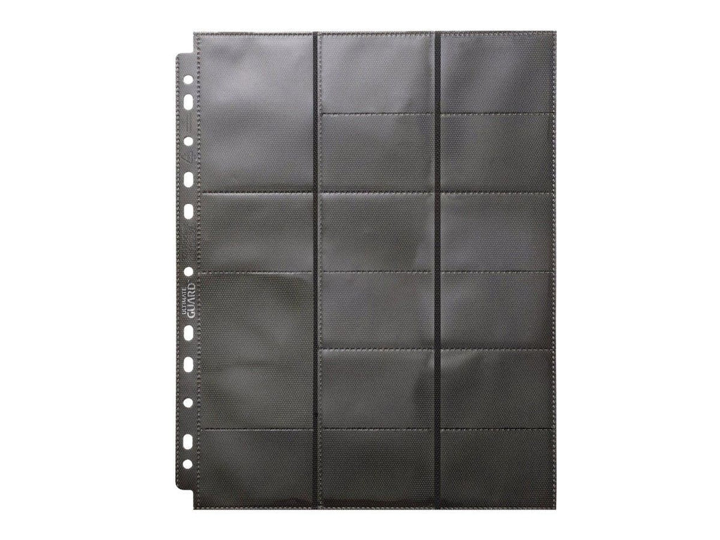 Ultimate Guard 32-Pocket Pages Standard Size & Mini American Black (10)