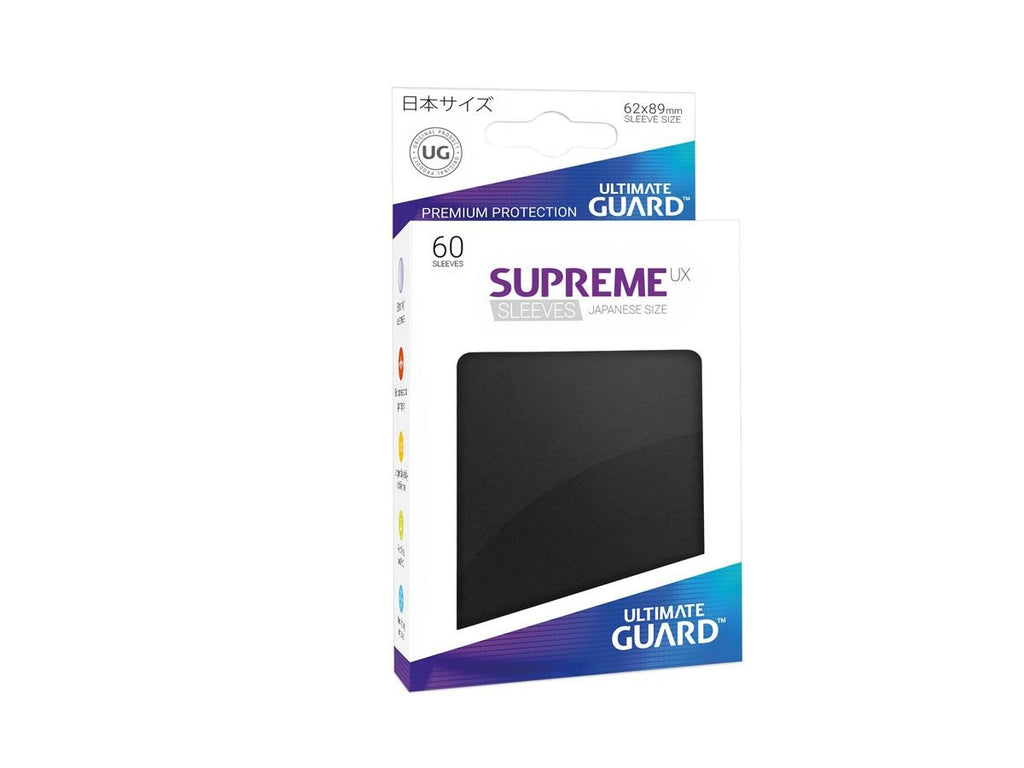 Ultimate Guard Supreme UX Sleeves Japanese Size Black (60)