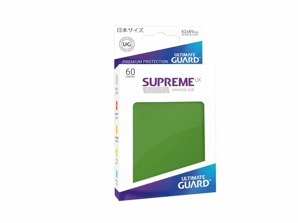 Ultimate Guard Supreme UX Sleeves Japanese Size Green (60)