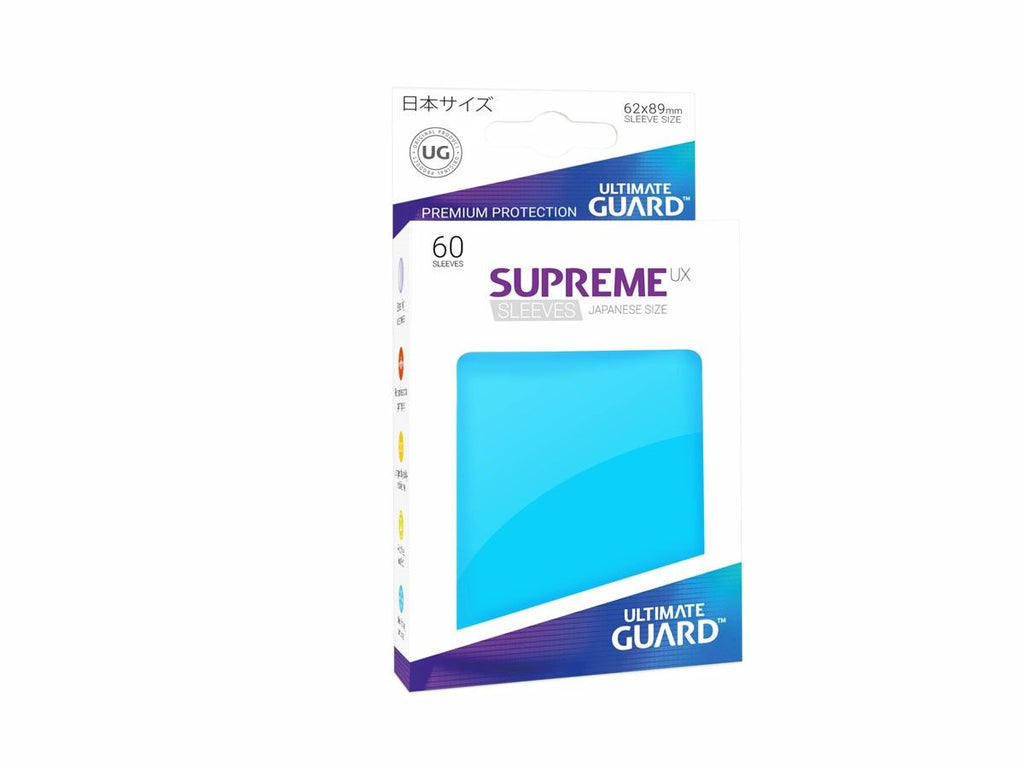 Ultimate Guard Supreme UX Sleeves Japanese Size Light Blue (60)