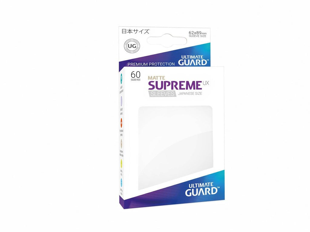 Ultimate Guard Supreme UX Sleeves Japanese Size Matte White (60)