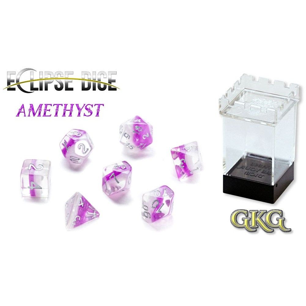 Eclipse Dice Amethyst