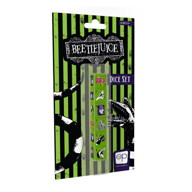 Beetlejuice Dice Set