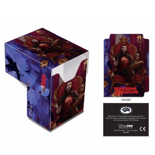 Dungeons and Dragons Count Strahd von Zarovich Full View Deck Box