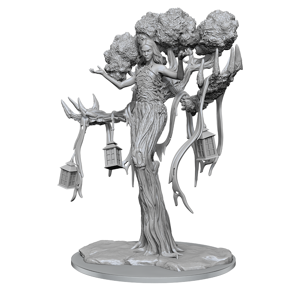 Magic the Gathering Unpainted Miniatures Wrenn and Seven