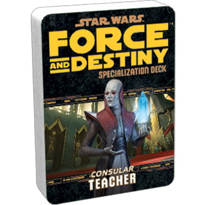 Star Wars RPG Force and Destiny Specialization Deck - Consular Teacher