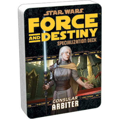 Star Wars RPG Force and Destiny Specialization Deck - Consular Arbiter