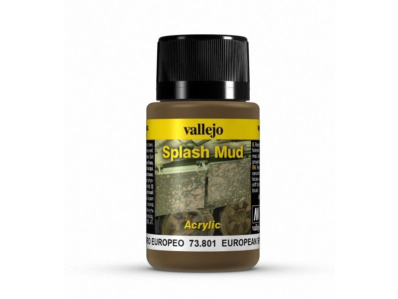 Vallejo Weathering Effects - European Splash Mud 40 ml