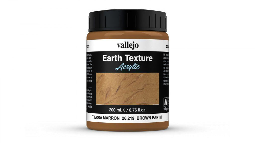 Vallejo Diorama Effects - Brown Earth 200ml - 26.219