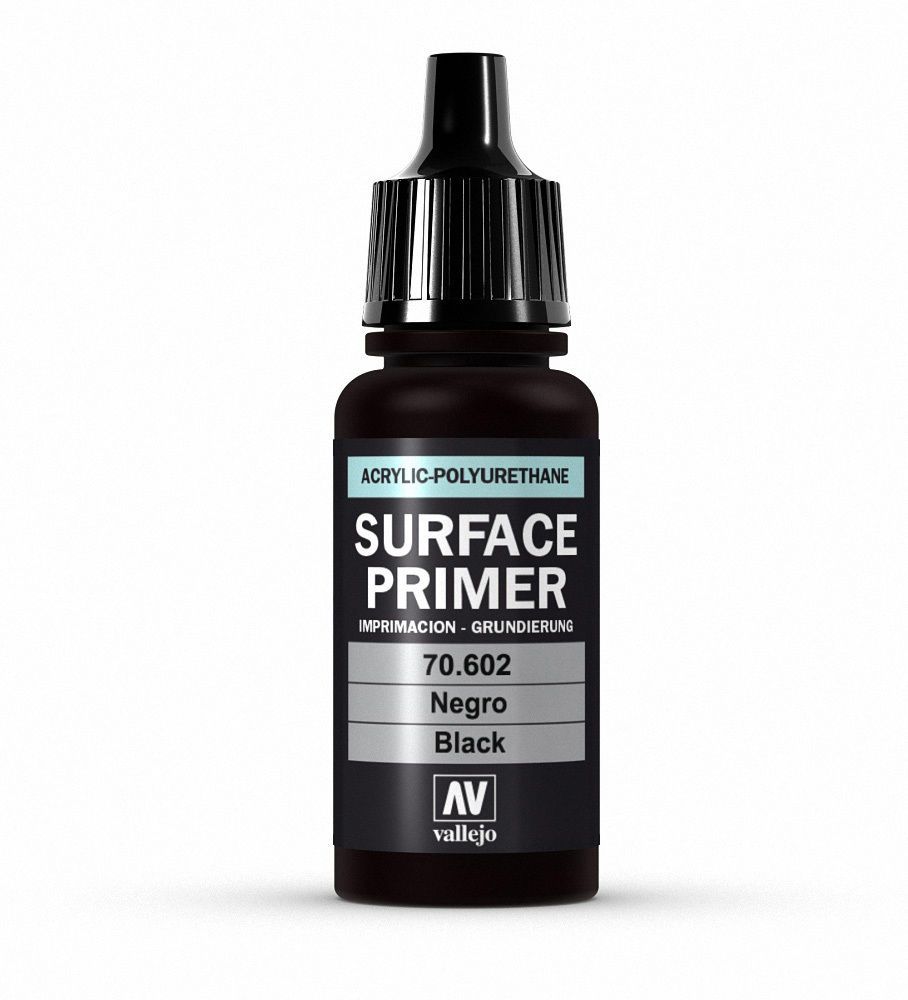Vallejo Surface Primer - Black 17 ml
