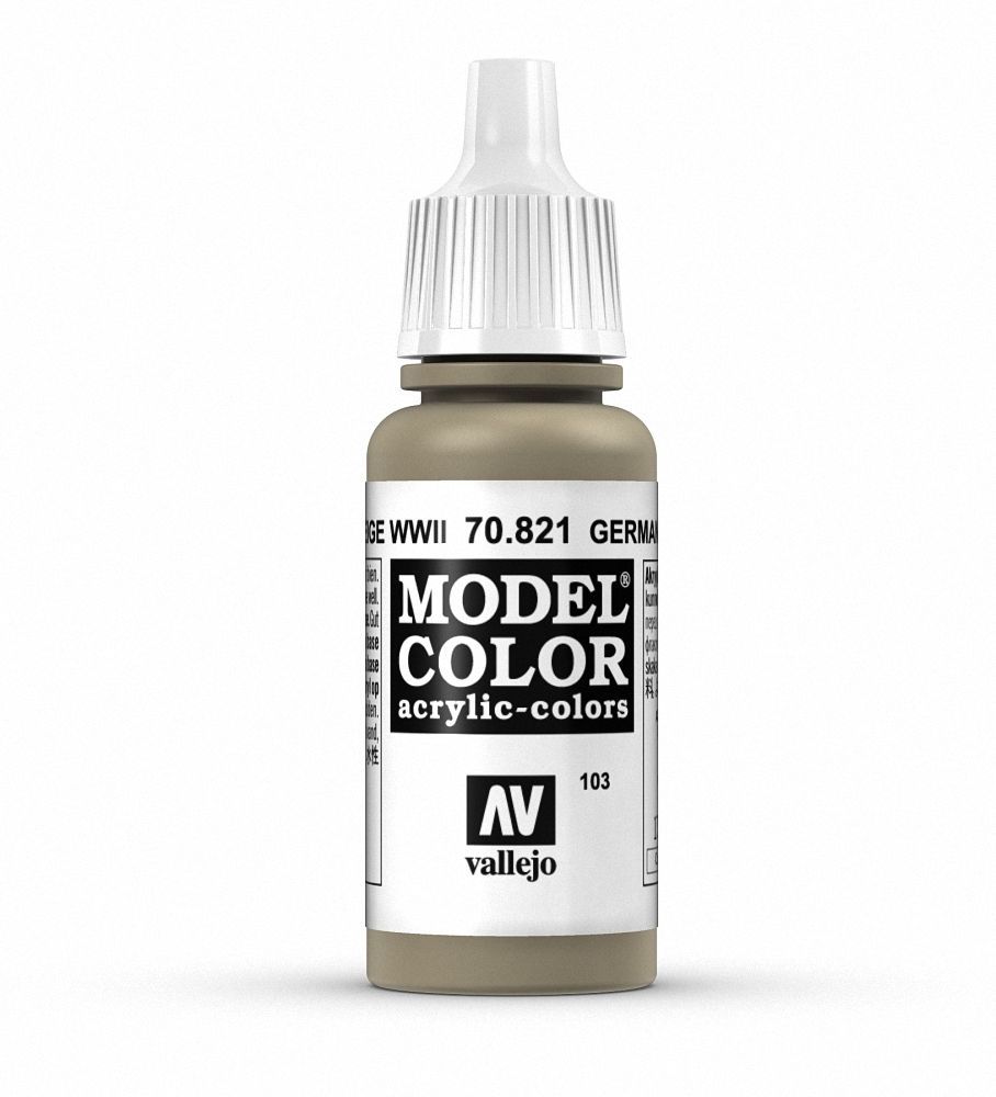 Vallejo Model Colour - German Cam Beige WWII 17 ml