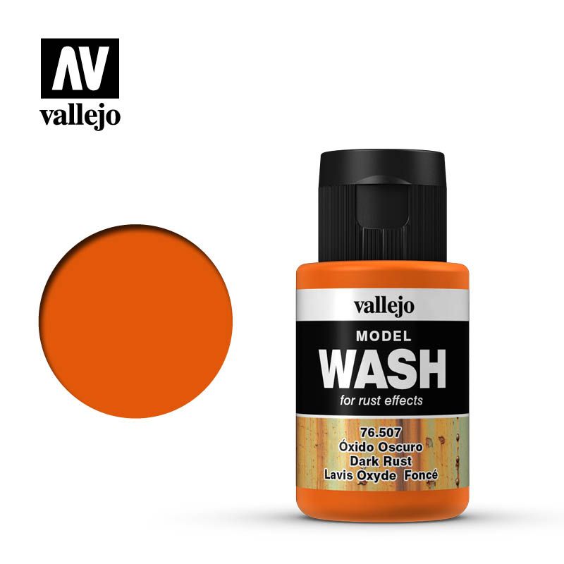 Vallejo - 76.507 - Model Wash - Dark Rust 35 ml