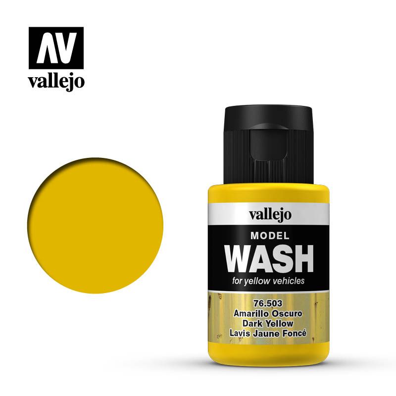 Vallejo Model Wash - Dark Yellow 35 ml