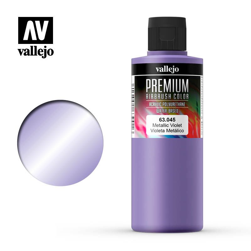 Vallejo Premium Colour - Pearl & Metallics Metallic Violet 200ml