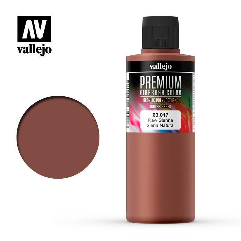 Vallejo Premium Colour - Raw Sienna 200ml