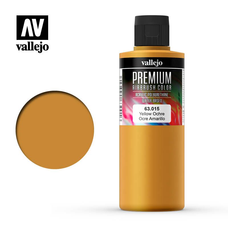 Vallejo Premium Colour - Yellow Ochre 200ml