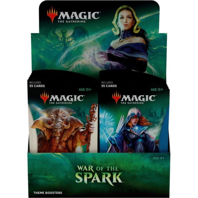 Magic War of the Spark Theme Booster Display