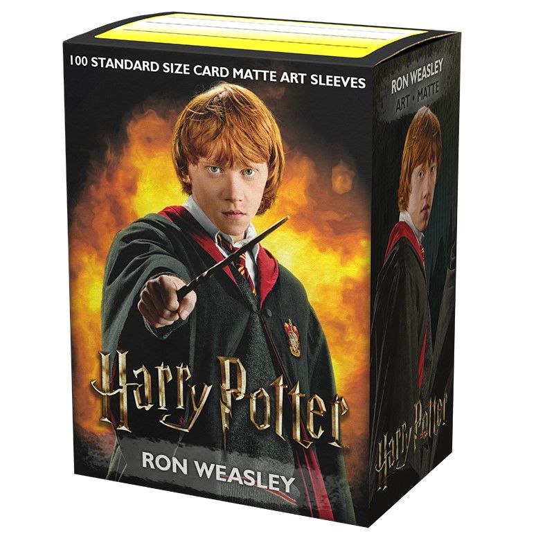 Dragon Shield - Sleeves - Box 100 - MATTE Art - WizardingWorld Ron Weasley