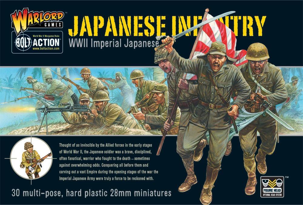 Bolt Action - Japan - Imperial Japanese Infantry Plastic Boxed Set