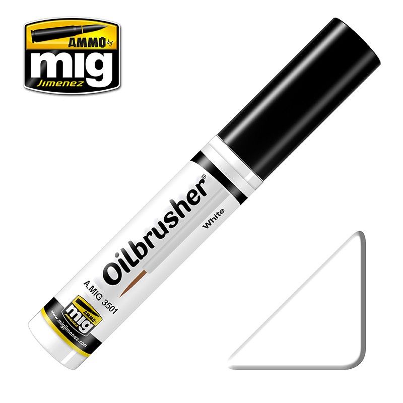 Ammo by MIG Oilbrusher White