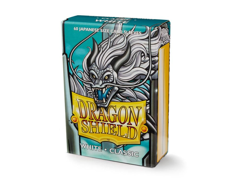 Dragon Shield - Sleeves - Japanese - Box 60 - Classic White