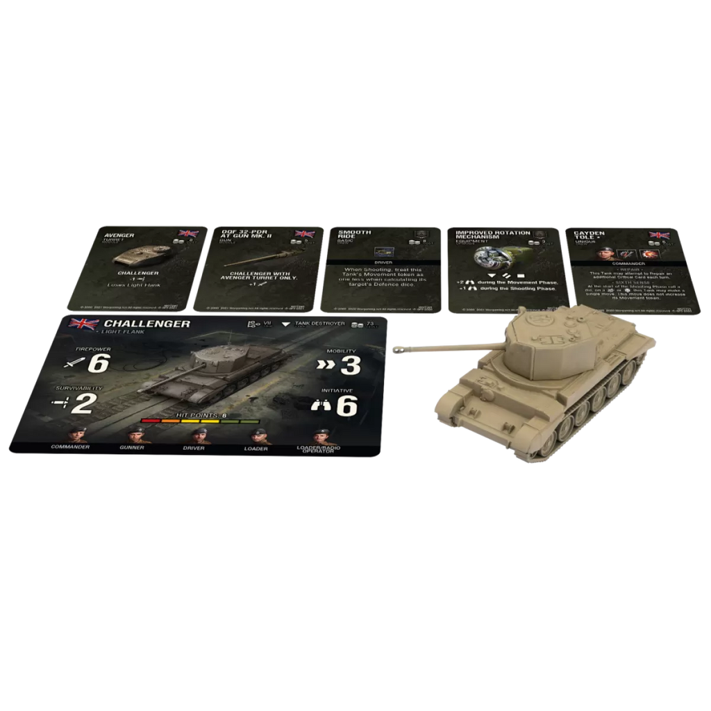World of Tanks Miniatures Game - British Challenger