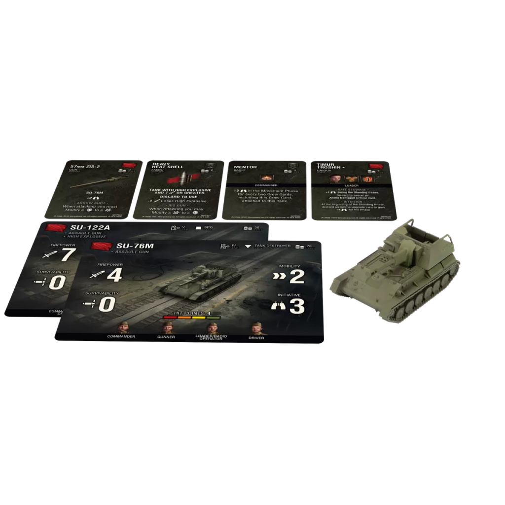 World of Tanks Miniatures Game - WOT41 - Soviet SU-76M