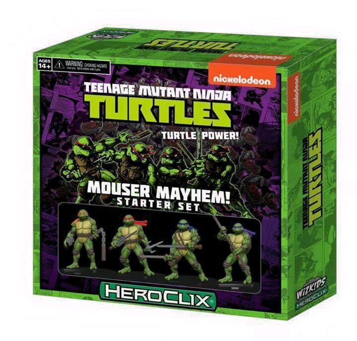 Teenage Mutant Ninja Turtles Heroclix Starter Set Mouser Mayhem