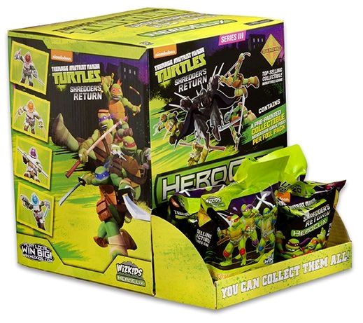 Teenage Mutant Ninja Turtles HeroClix Shredders Return Gravity Feed DISPLAY (24)