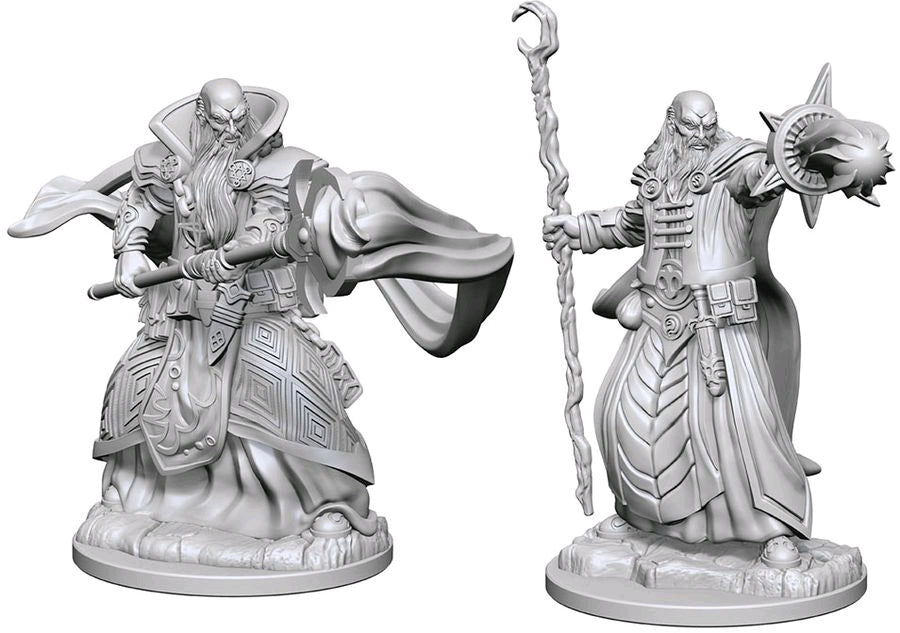 D&D Nolzurs Marvelous Unpainted Miniatures Human Male Wizard