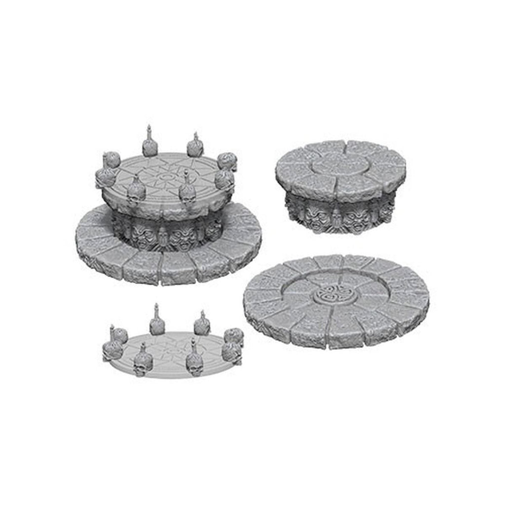 WizKids Deep Cuts Unpainted Miniatures Magic Dias - 73368