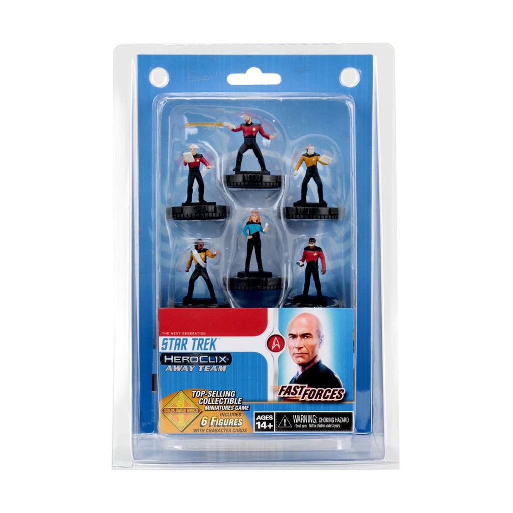 Star Trek HeroClix Away Team The Next Generation Fast Forces