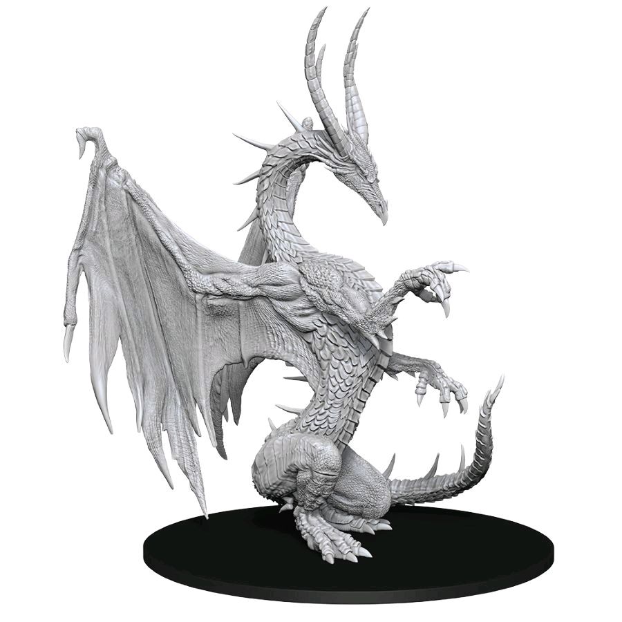 Pathfinder Deepcuts Unpainted Miniatures Blue Dragon - 90267