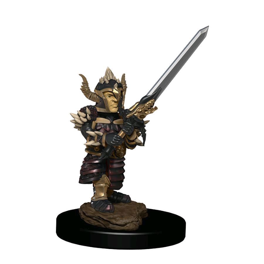 D&D Premium Painted Figures Halfling Fighter Male