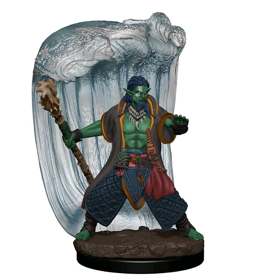 D&D Premium Painted Figures Water Genasi Druid Male